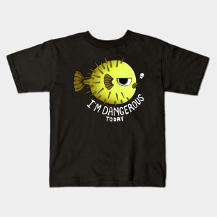 I Am Dangerous Today Kids T-Shirt